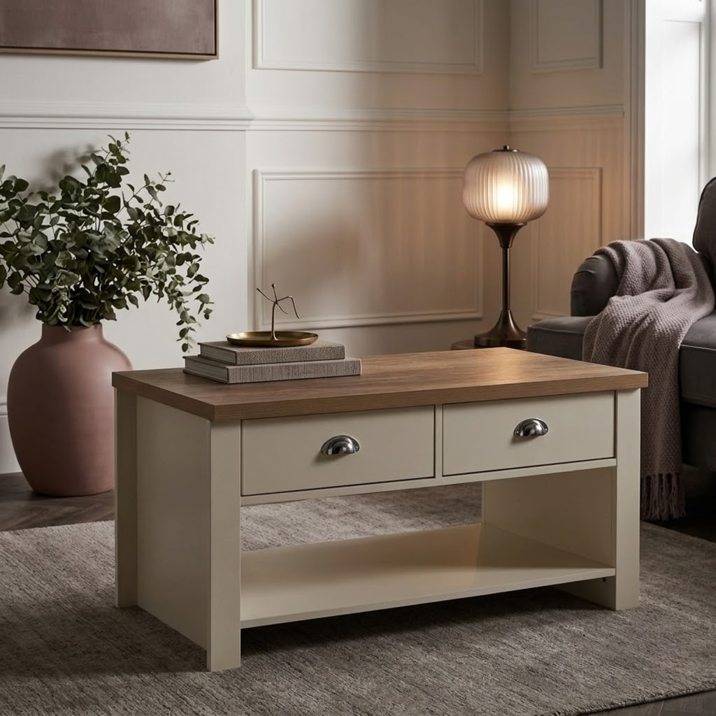 Highgate 2 Drawer Coffee Table