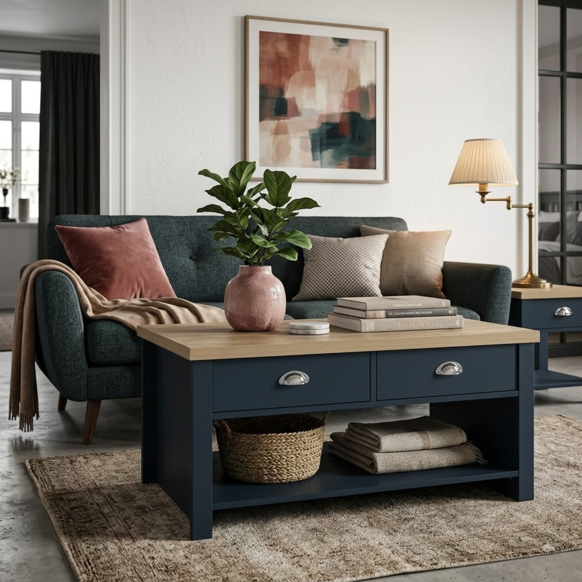 Highgate 2 Drawer Coffee Table