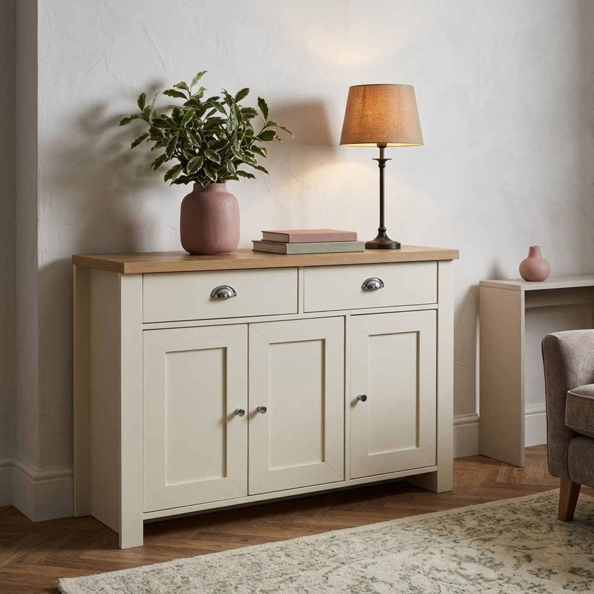 Highgate 3 Door 2 Drawer Sideboard