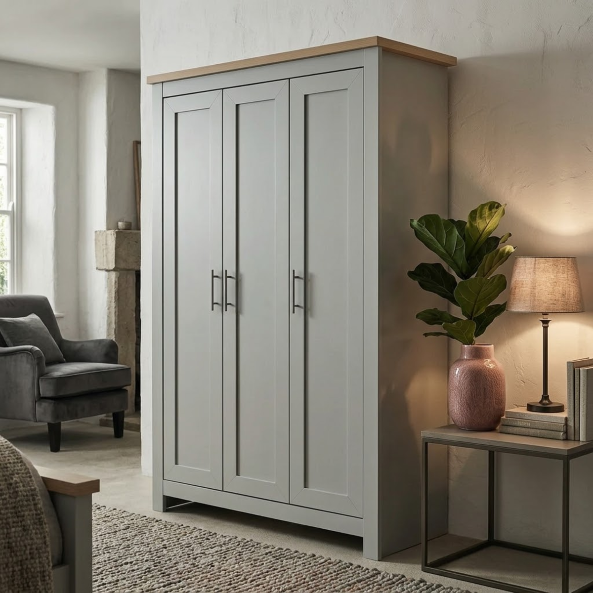 Highgate 3 Door Wardrobe