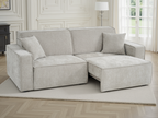 Houston Electric Sofabed Beige 3 Seater
