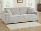 Houston Electric Sofabed Beige 3 Seater