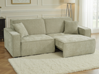 Houston Electric Sofabed Green 3 Seater