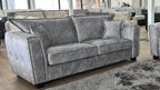 Serena Sofa Grey 3 Seater
