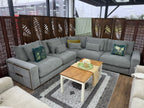 Jupiter Sofa Grey Large Corner
