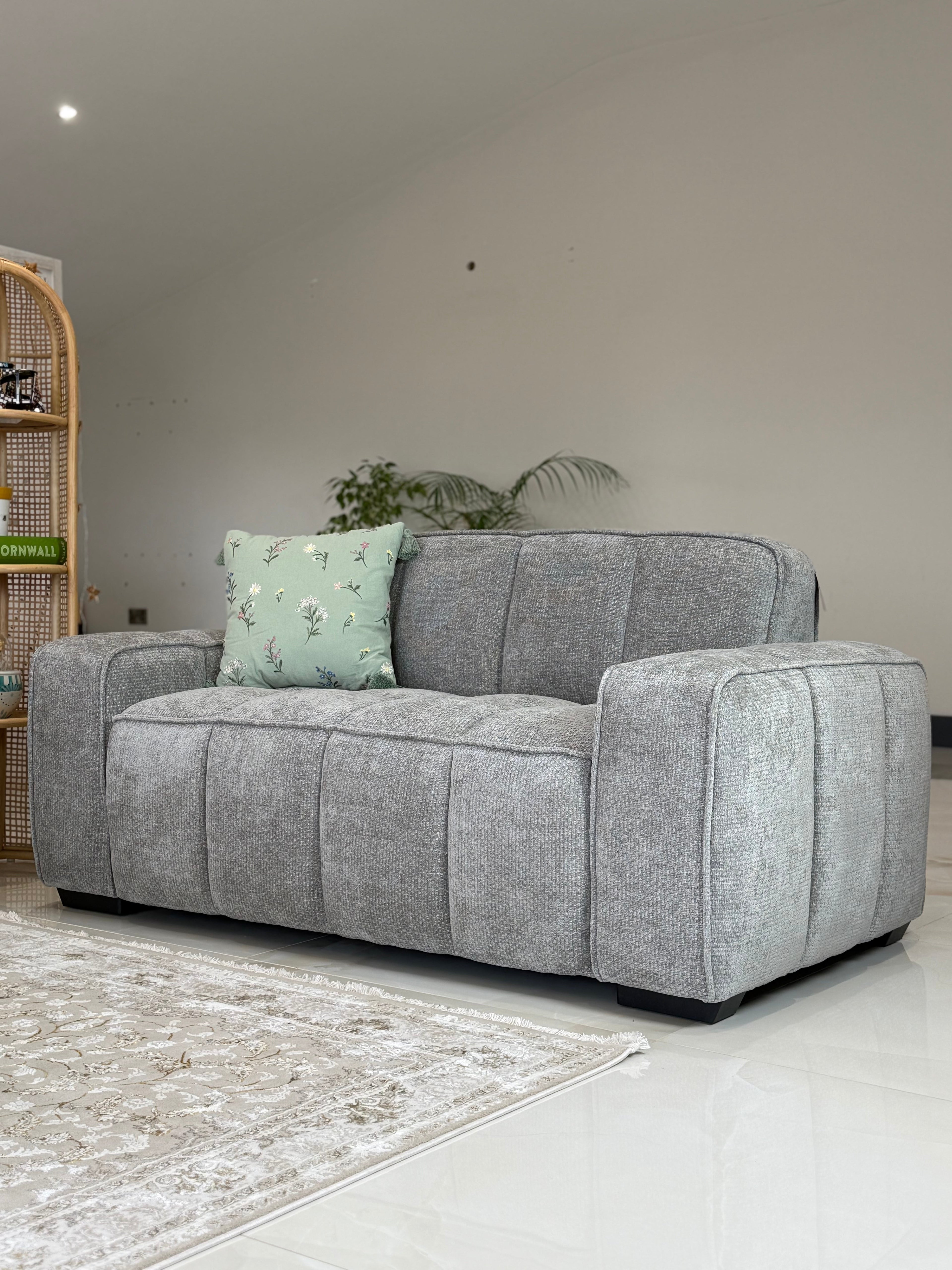 Paris Sofa Grey 2 Seater