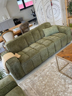 Paris Sofa Olive 3 Seater