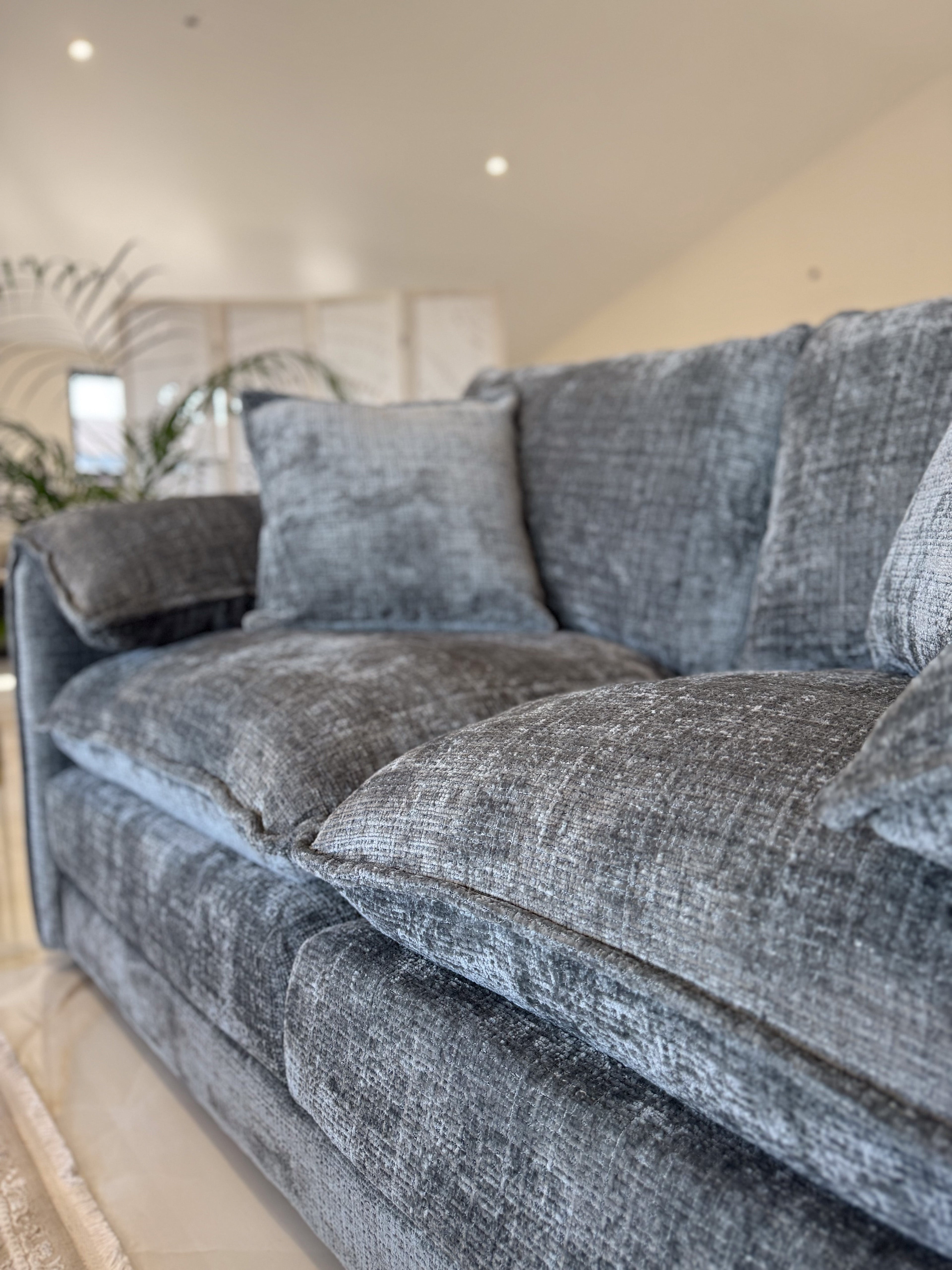 Solaya Sofa Grey 2 Seater