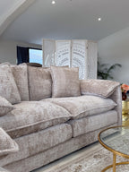 Solaya Sofa Beige 3 Seater