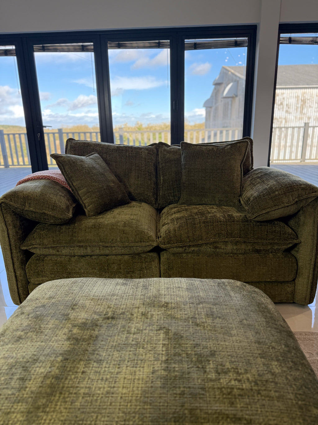 Solaya Sofa Green 2 Seater