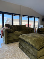 Solaya Sofa Green 2 Seater