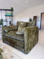 Solaya Sofa Green Armchair