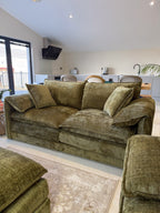 Solaya Sofa Green 3 Seater