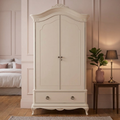 Ivory Double Wardrobe