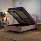 Lottie King Ottoman Bed