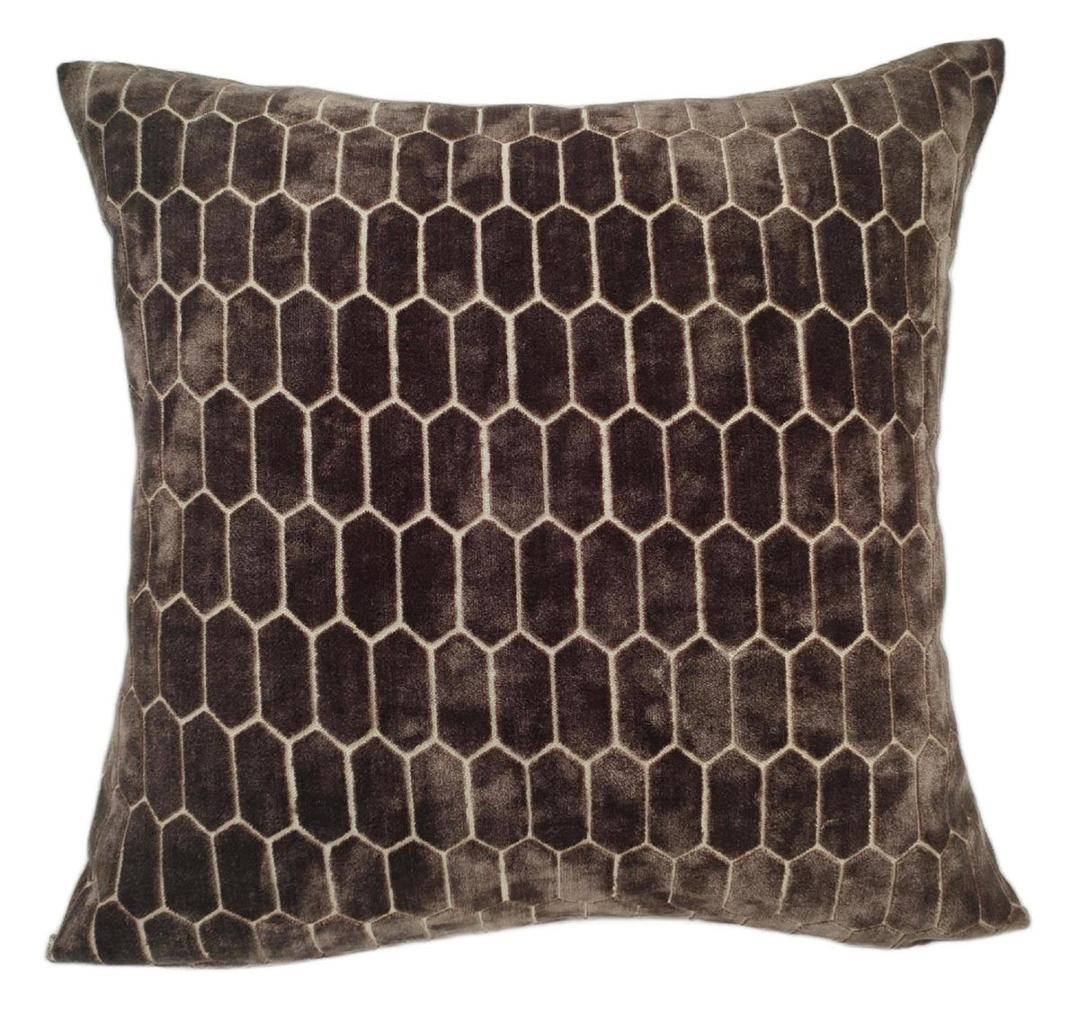 Malini Large Albie Choc Cushion
