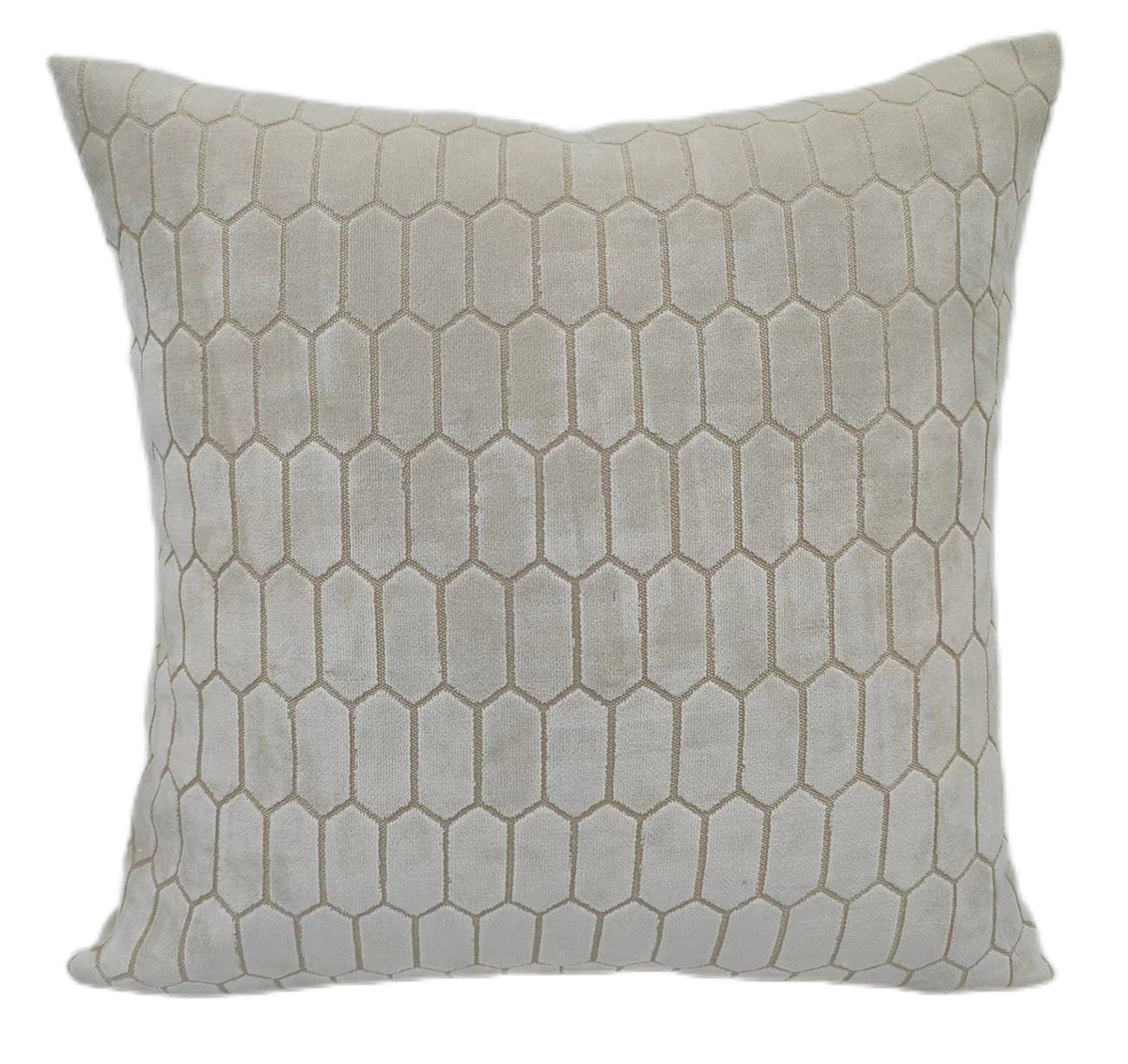 Malini Large Albie Ivory Cushion