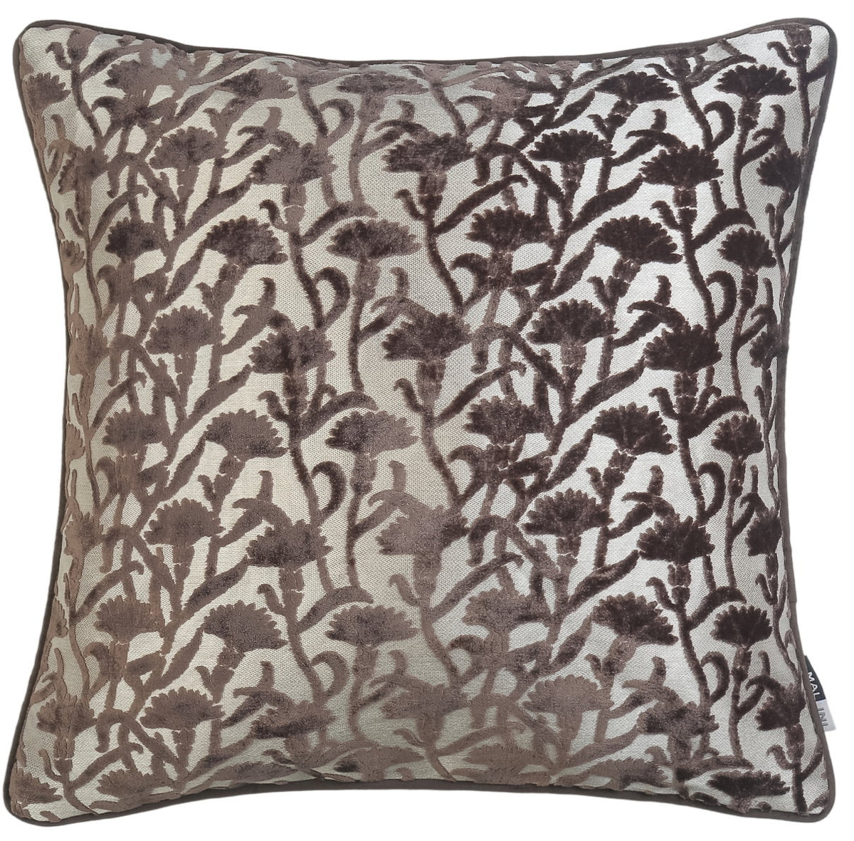 Malini Large Cassia Choc Cushion