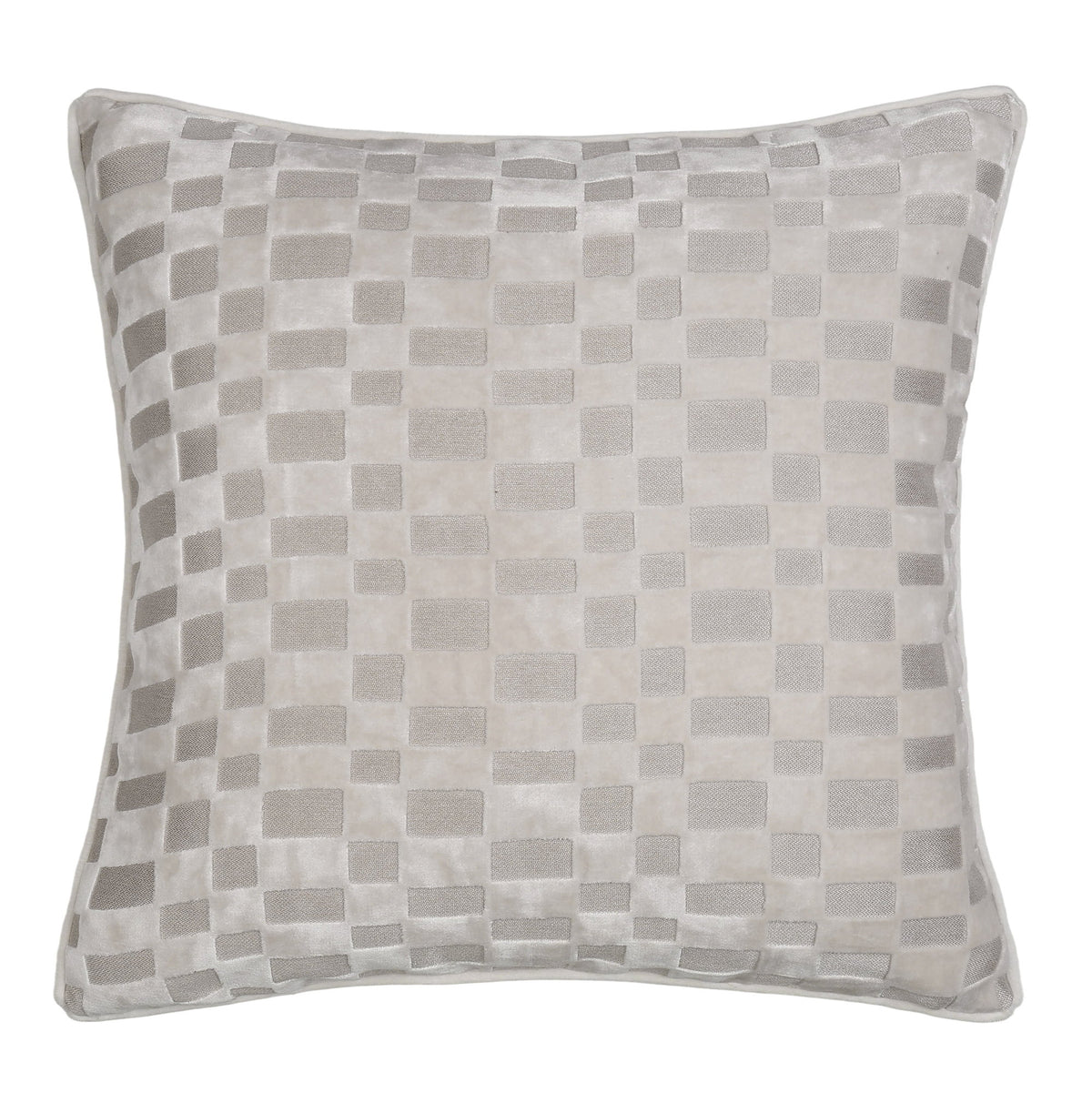 Paul Moneypenny Large Modblock Ivory Cushion