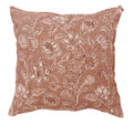 Malini Nadira Rust Cushion