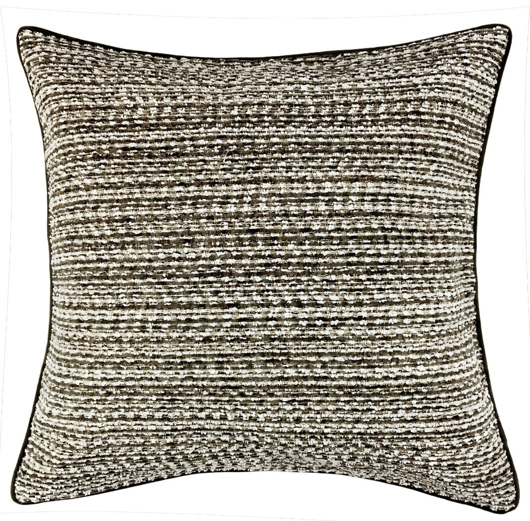 Malini Large Nalvin Choc Cushion