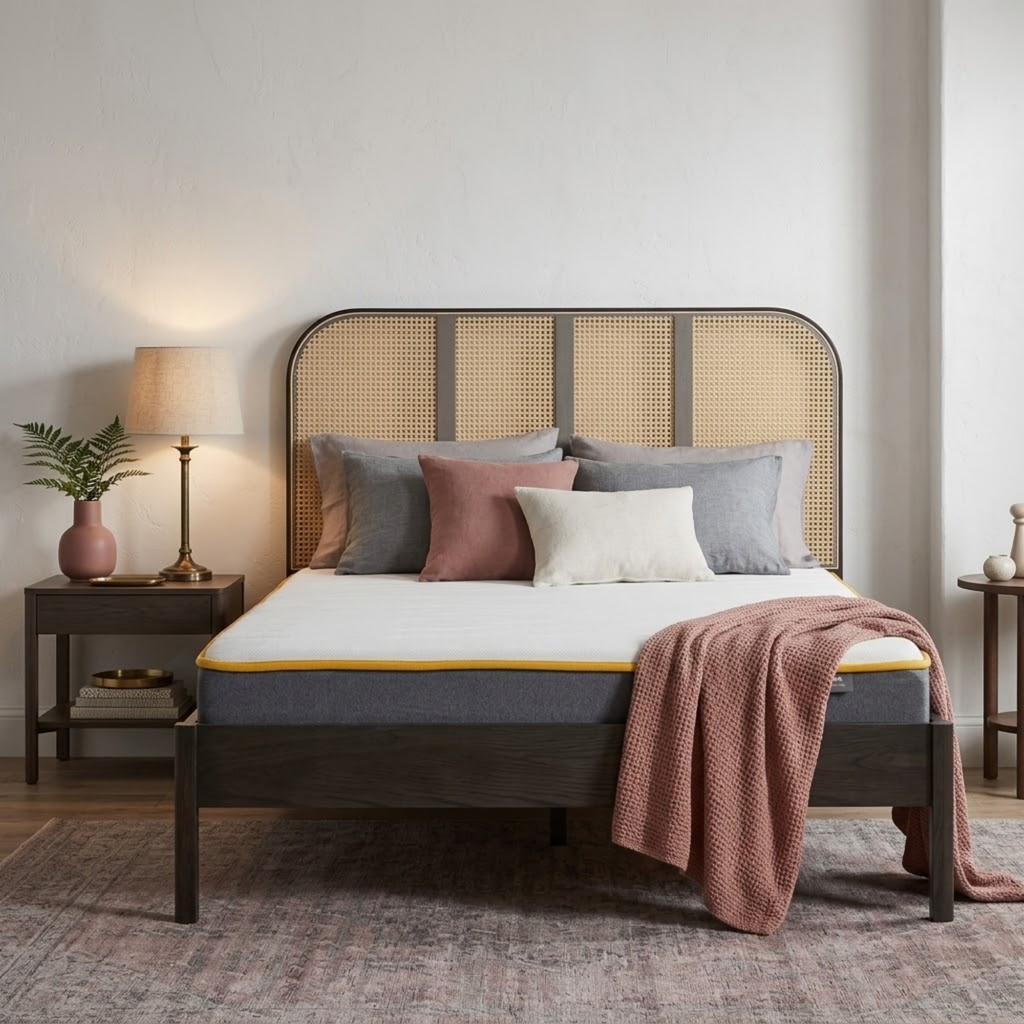 Margot Double Rattan Bed
