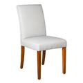 Milan Fabric Dining Chair in French Grey