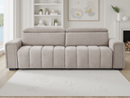 Molly Electric Sofabed Beige 3 Seater