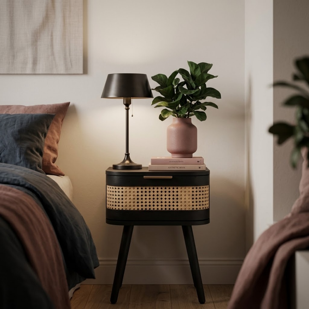 Noah 1 Drawer Bedside