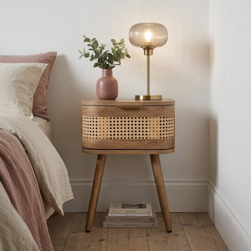 Noah 1 Drawer Bedside