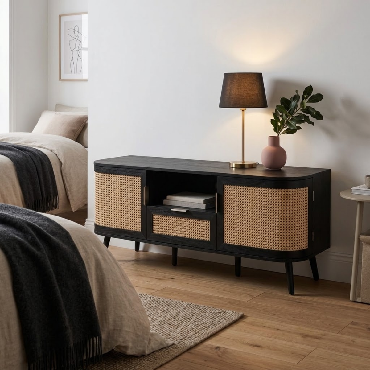 Noah 2 Door 1 Drawer TV Unit