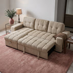 Palermo Universal Corner Sofabed Beige