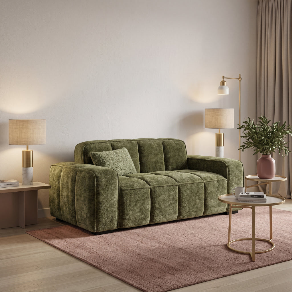Paris Sofa Olive 2 Seater