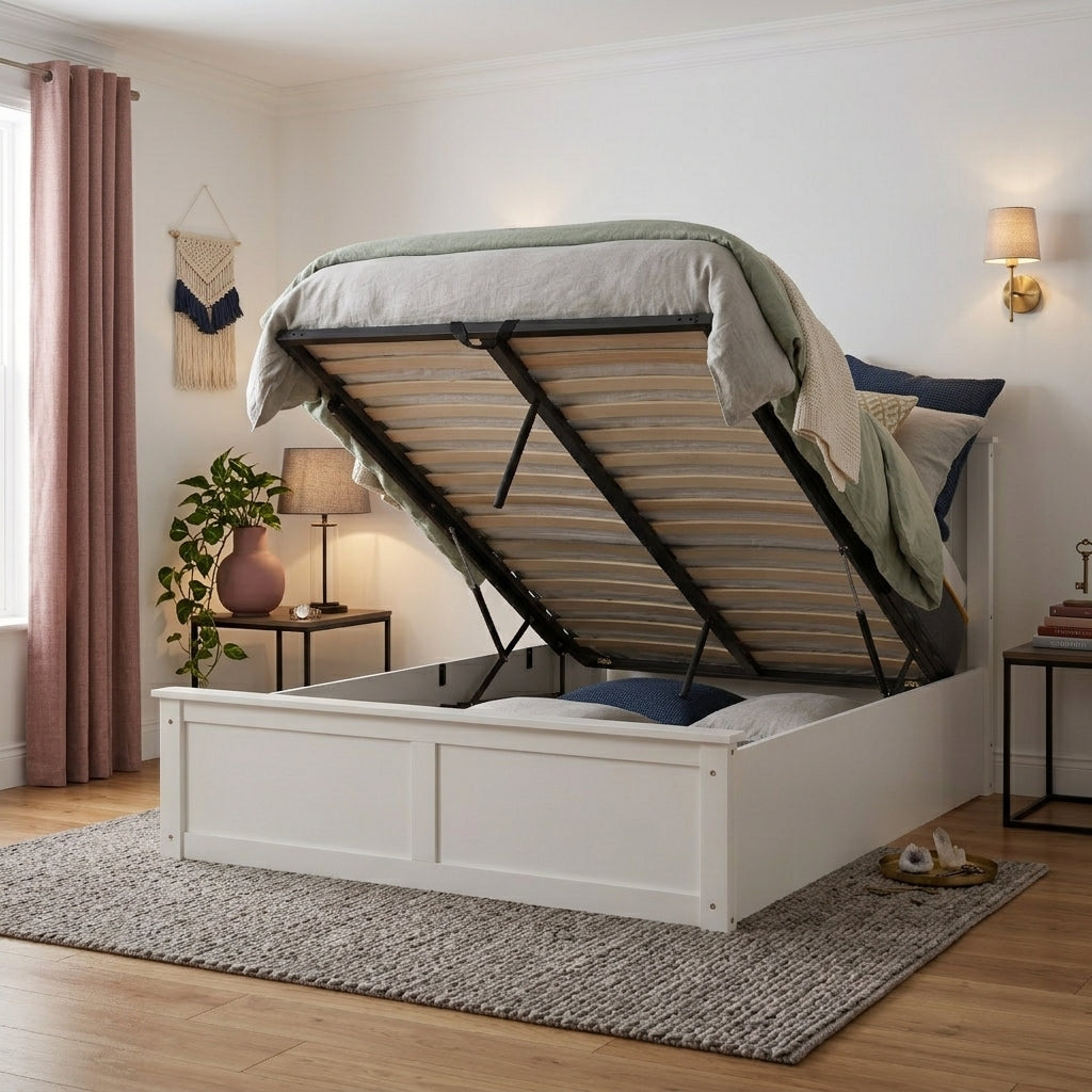 Phoenix Double Ottoman Bed
