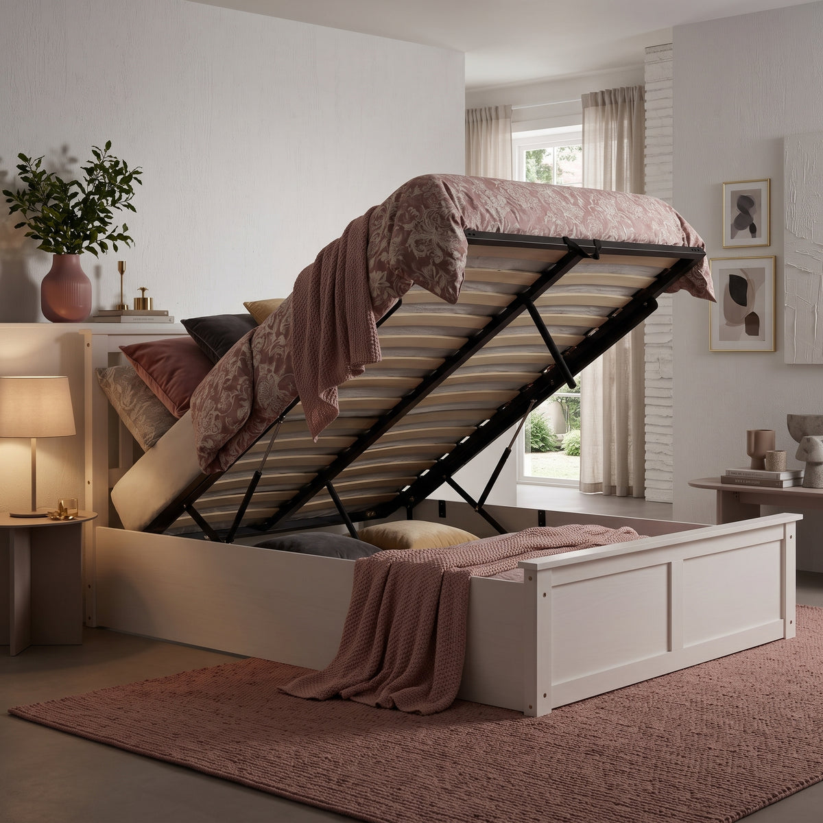 Phoenix King Ottoman Bed