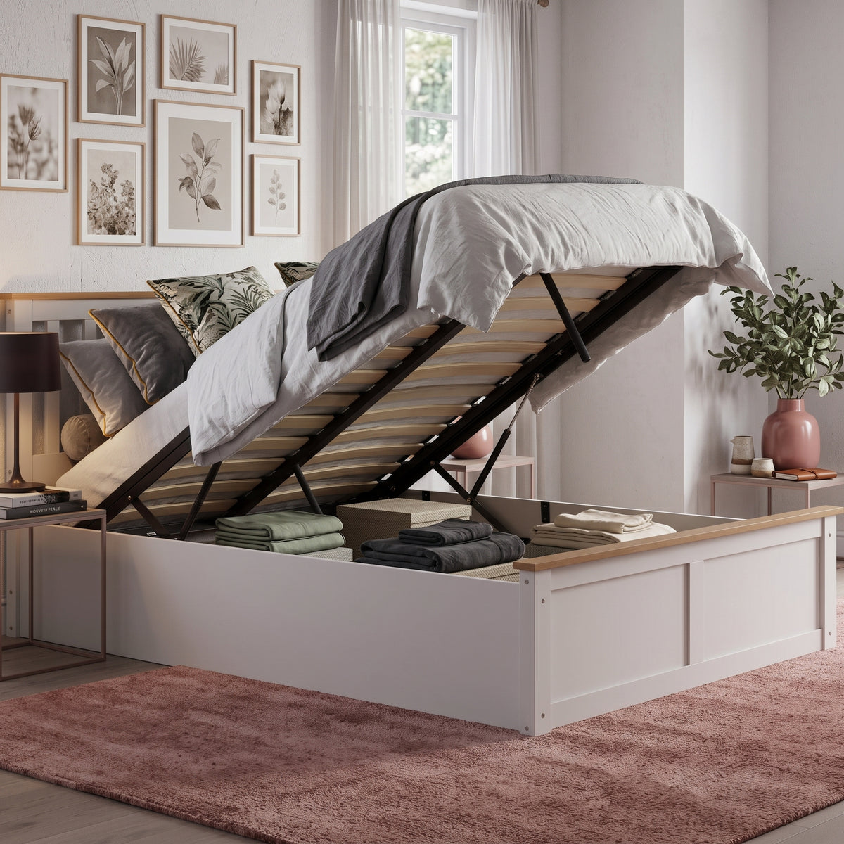Phoenix King Ottoman Bed