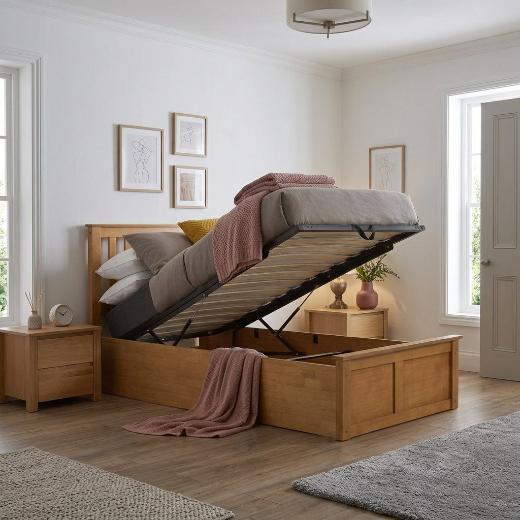 Phoenix Single Ottoman Bed