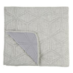 Malini Lombardi King Grey Quilt