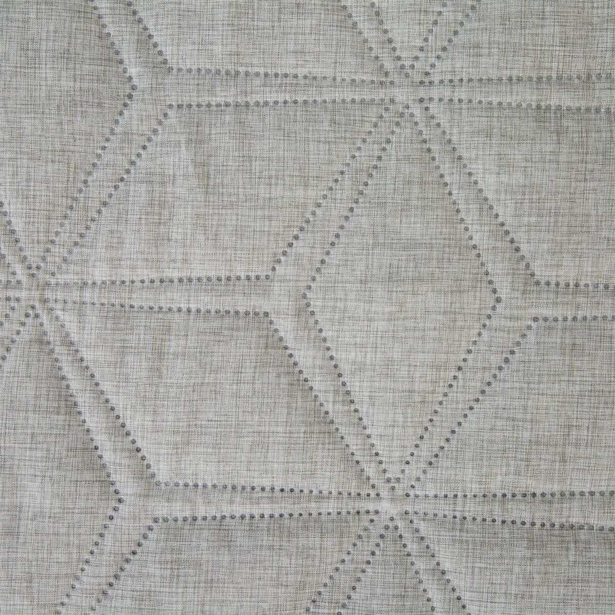 Malini Lombardi Hexagon Quilted Double Bedspread in Grey