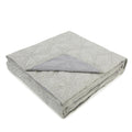 Malini Lombardi Hexagon Quilted Double Bedspread in Grey