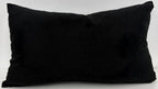 Malini Daker Rectangle Black Cushion