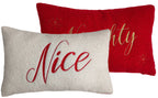 Paul Moneypenny Nicelist Rectangle Cushion