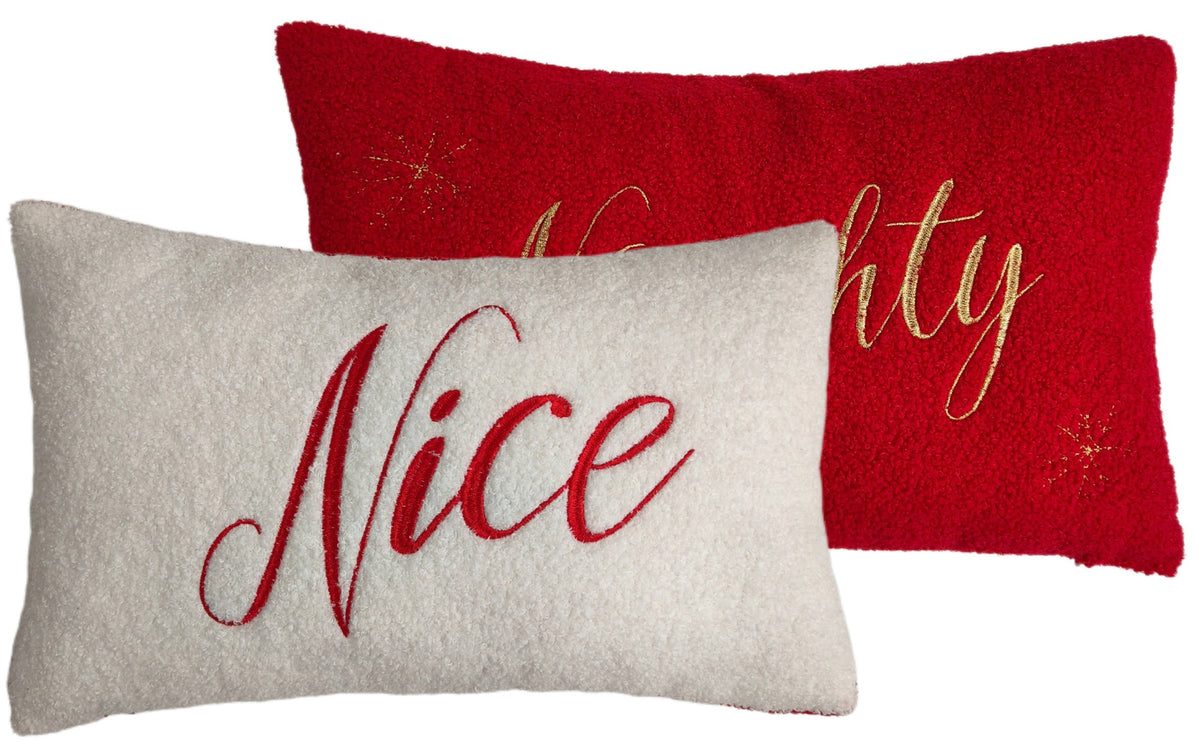 Paul Moneypenny Nicelist Rectangle Cushion