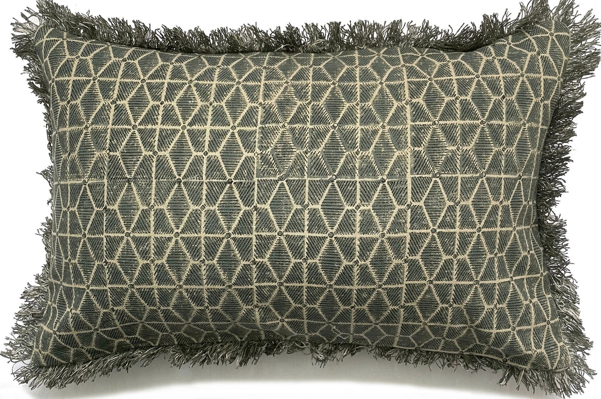 Malini Ravi Rectangle Seafoam Cushion