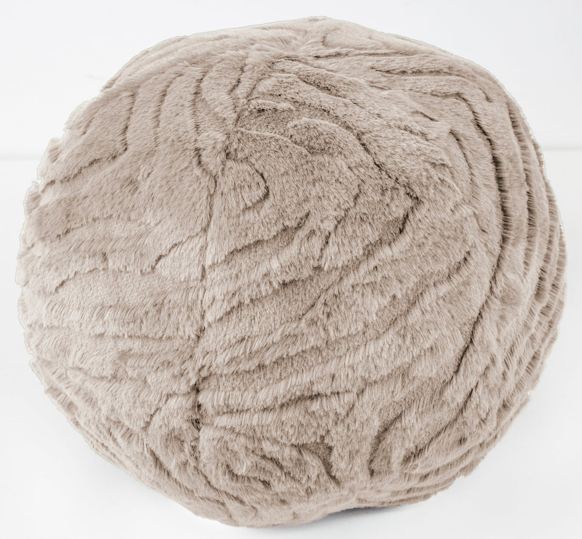 Paul Moneypenny Ziggy Round Taupe Cushion