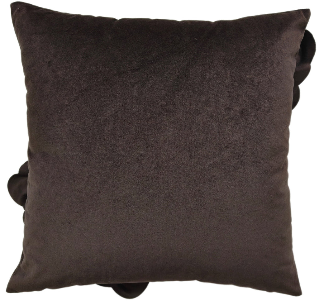 Paul Moneypenny Bloomingwonderful Choc Cushion