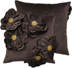 Paul Moneypenny Bloomingwonderful Choc Cushion