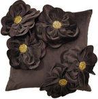 Paul Moneypenny Bloomingwonderful Choc Cushion