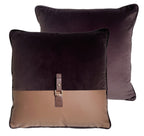 Paul Moneypenny Buckleup Choc Cushion
