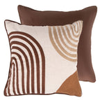Malini Flax Brown Cushion